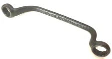 VINTAGE FORD TOOLS SPARK PLUG DEEP OFFSET BOX END WRENCH, 01A-17017B, USA