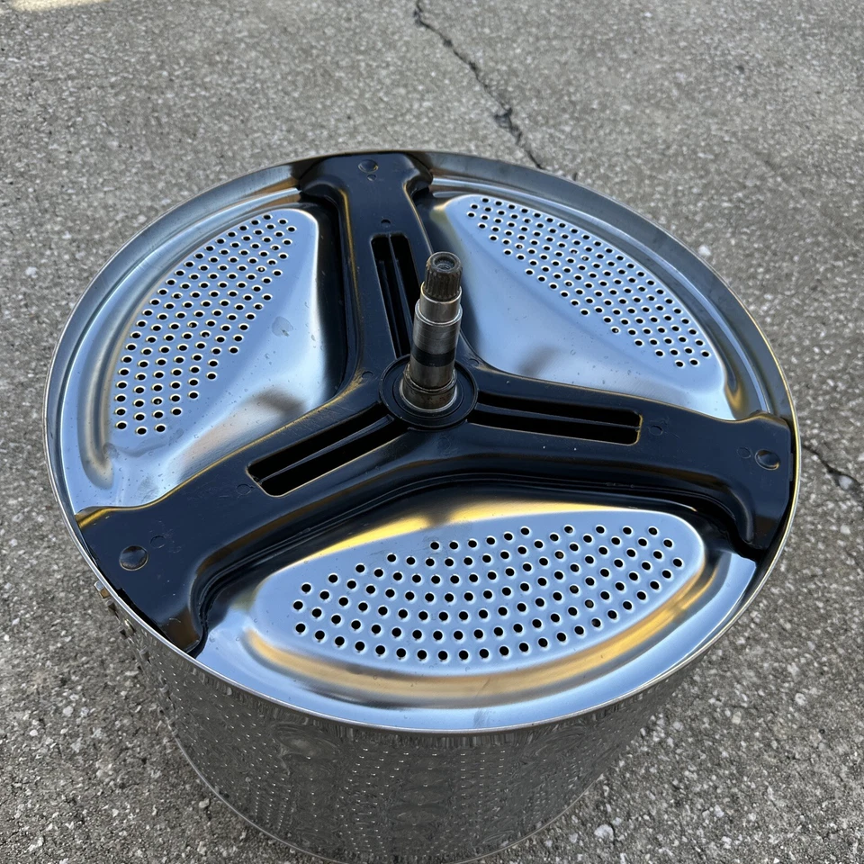 Genuine LG Inner Drum Washer Spin Basket Assembly AJQ33694801 With Spider - Image 4 of 4