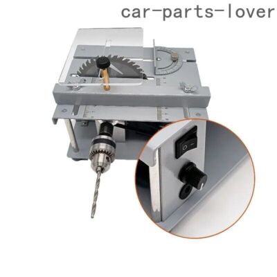 Small Miniature Multifunctional Table Saw Cutting Machine Woodworking Home Use