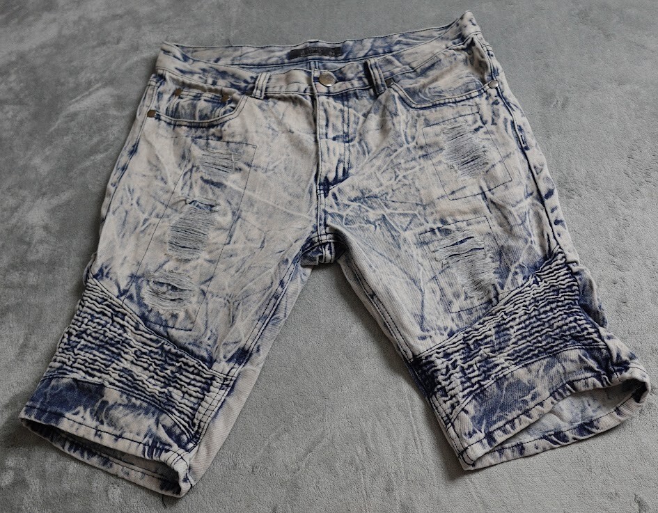 Trestles California Republic Acid Wash Shorts Men's Size 34 Faded