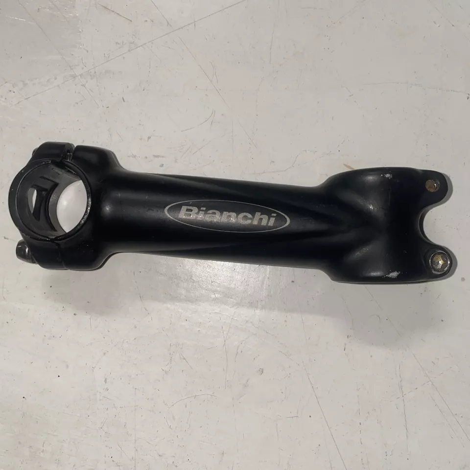 Bianchi 自行车杆 120 毫米 +/-6 度 25.4 毫米 1 1/8 英寸黑色无螺纹 — 第 4/4 张图片