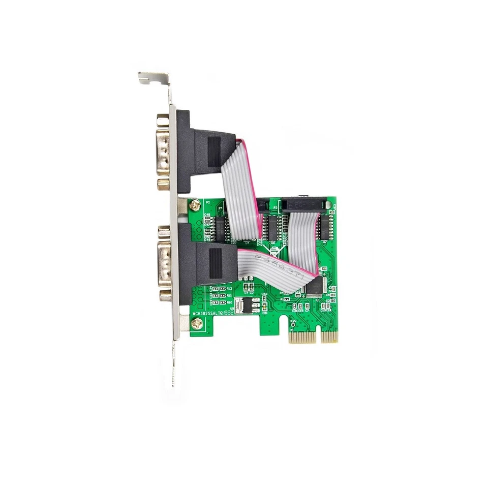 X-MEDIA XM-PEX-2S | 2-Port DB9 RS232 Serial PCI Express PCI-E Controller Card - Image 3 of 4