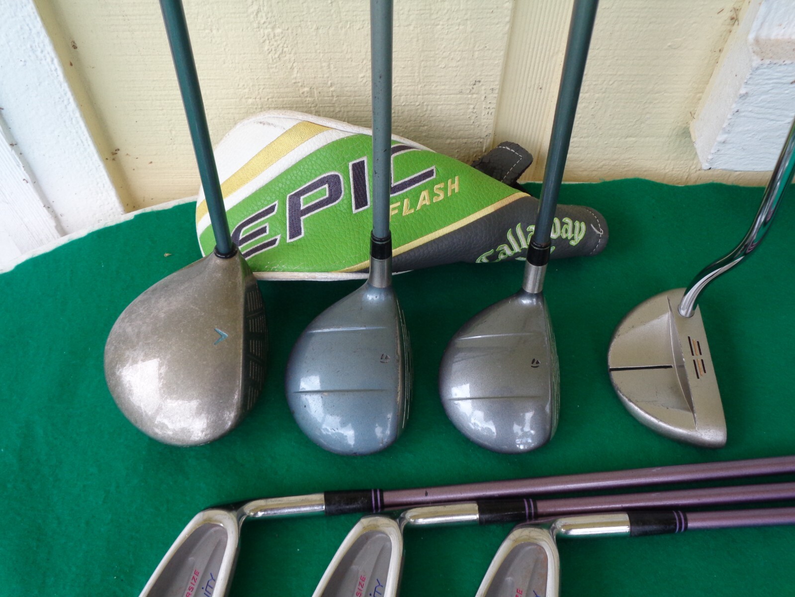 Ladies Callaway Taylormade Pro Kennex Irons Driver Woods Complete Golf