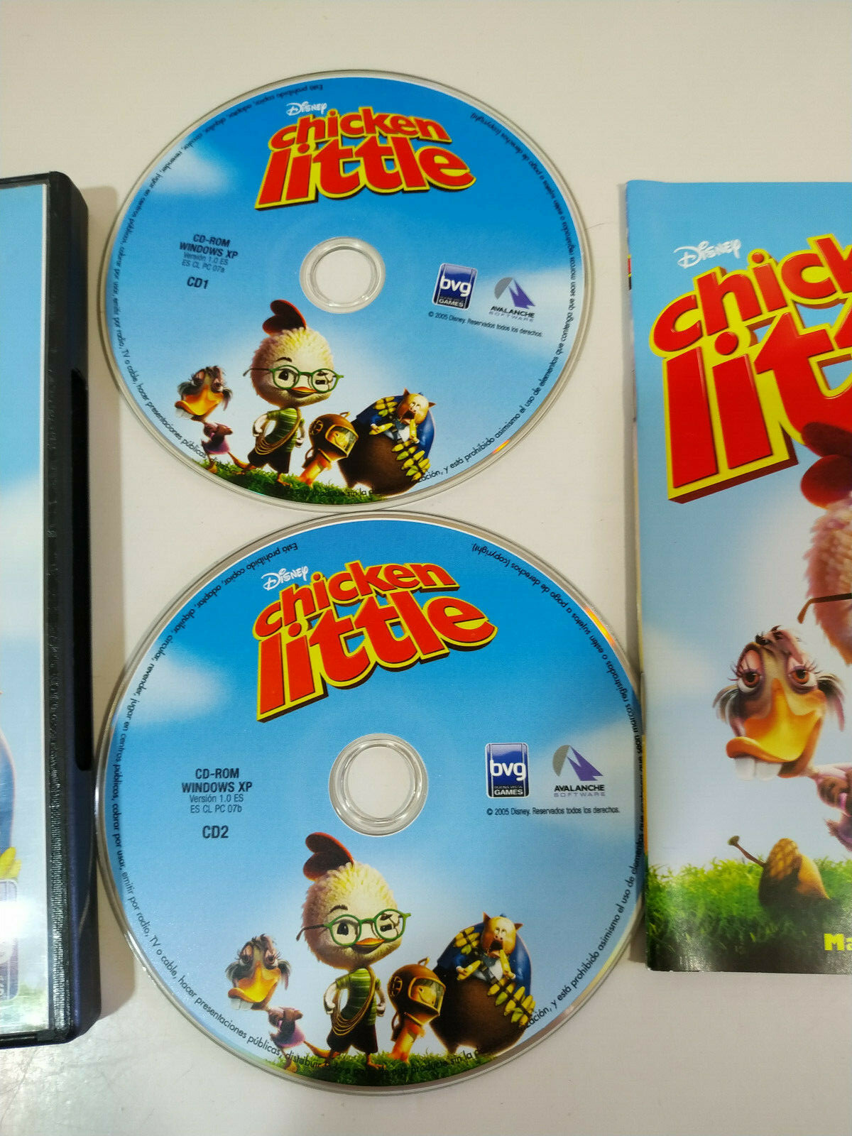 Chicken Little WALT DISNEY - juego para PC 2 X Edition Spain - Am  8717418064471 | eBay
