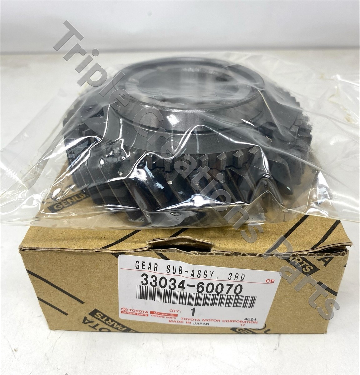Genuine Toyota 33034-60070 Gear 3RD 3303460070 OEM | eBay