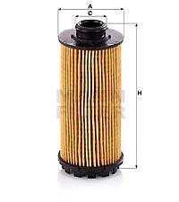 MANN-FILTER HU 7051 z Ölfilter für PORSCHE