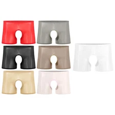 Men Underwear Tights Underpants Low Rise Boxer Shorts Breathable Breifs Sexy