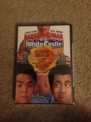 Harold &  Kumar Go To White Castle DVD NEW EXTREME  Unrated Version 
