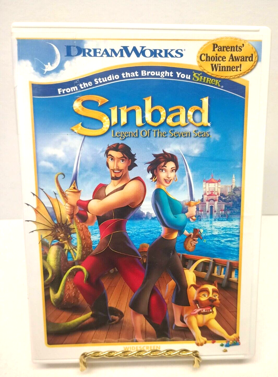 Sinbad: Legend of the Seven Seas( DVD, 2010, WS) DREAMWORKS