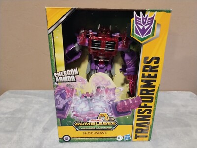 Transformers Bumblebee Cyberverse Adventures Shockwave Brand New Sealed