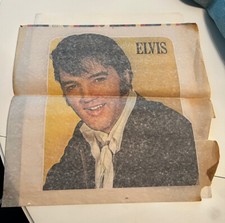 Vintage Elvis Presley Iron On Transfer