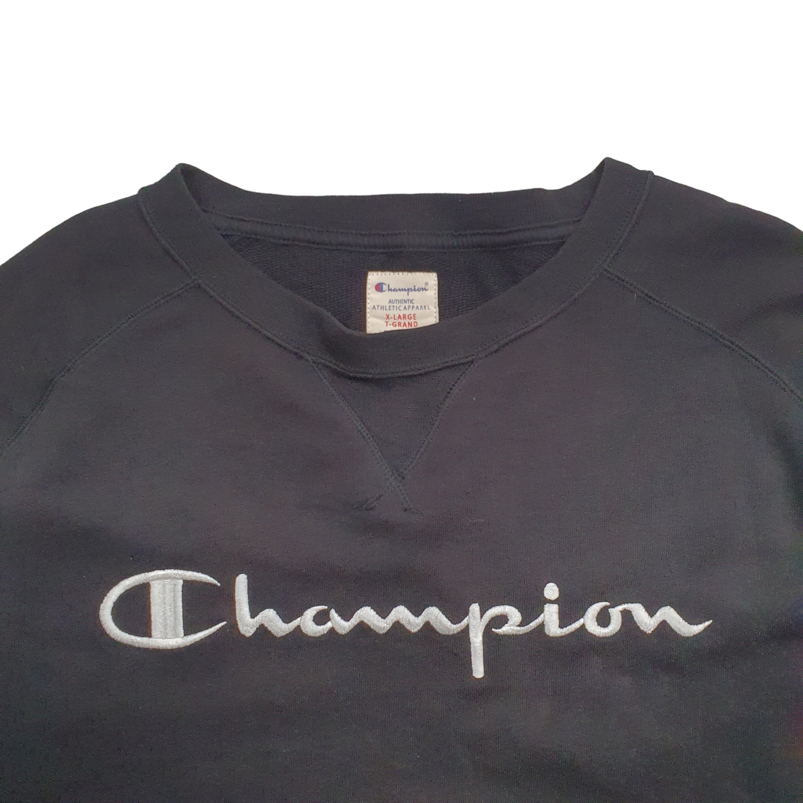 CHAMPION Crewneck Cotton Jumper Sweatshirt Mens L image 2