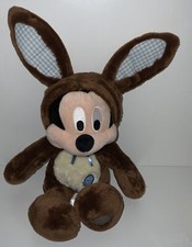 Disney  s Mickey Mouse Dressed As Easter Bunny 17  Plush Stuffed Animal