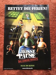 Disneys Grosse Pause Kinoplakat Poster A1 Walt Disney Ebay