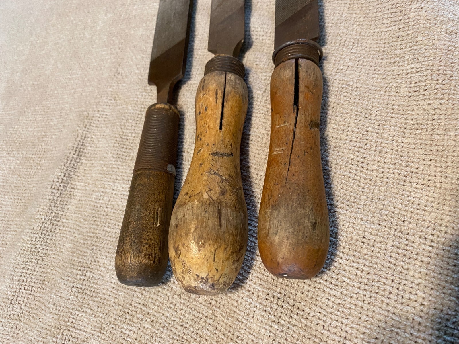 Vintage Wood Rasp Wood Handle Hand Tools Made in U.S.A (Lot of 3) eBay