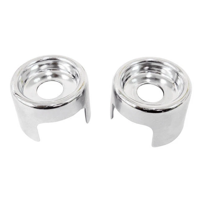 Couvre-Stabilisateur En Haut Chromé Pour Harley Davidson XL 91-99 - Photo 1/1