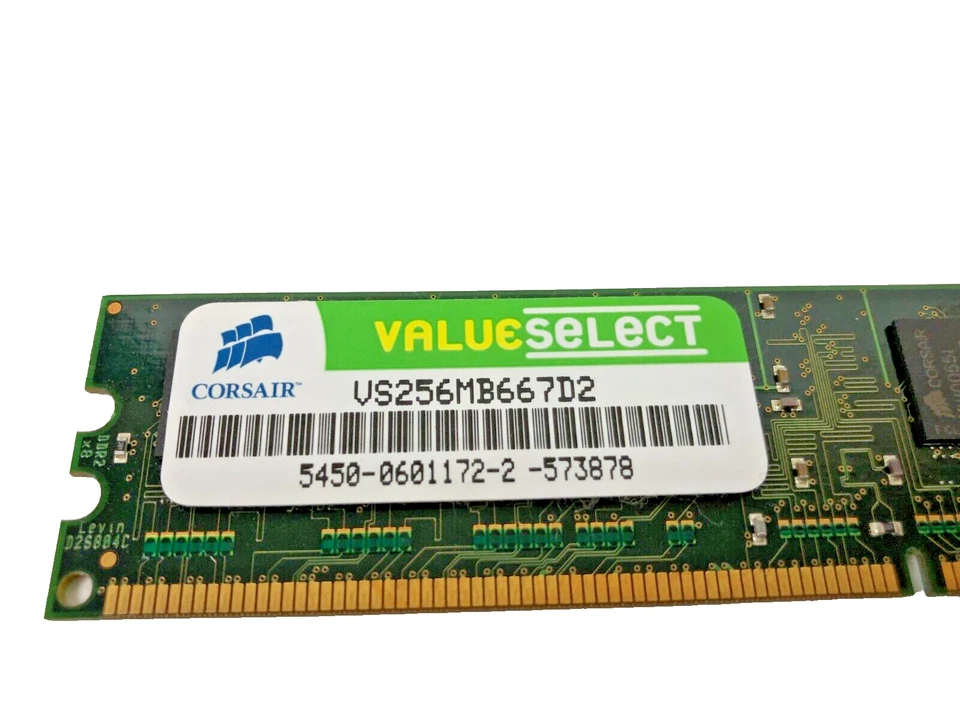 CORSAIR VS256MB533D2 240-Pin DDR2 SDRAM DDR2 533 PC2 4200 Desktop Memory - Image 2 of 3