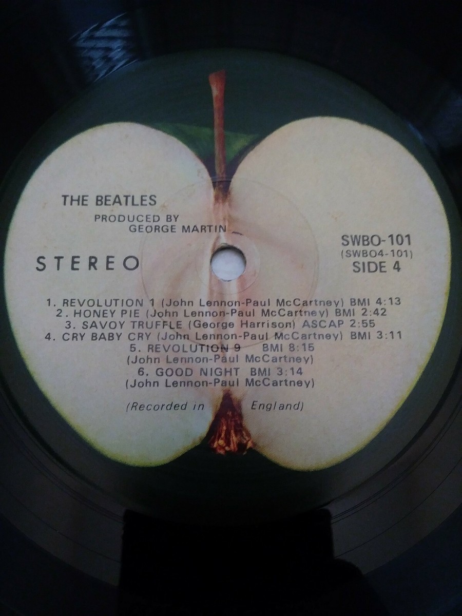 The BEATLES 1968 White Album Vinyl LP Stereo APPLE Records SWBO