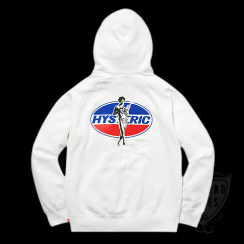 BRAND NEW FW17 SUPREME HYSTERIC GLAMOUR HOODED SWEATSHIRT HOODIE