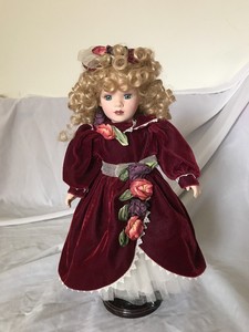 brass key porcelain dolls victorian collection