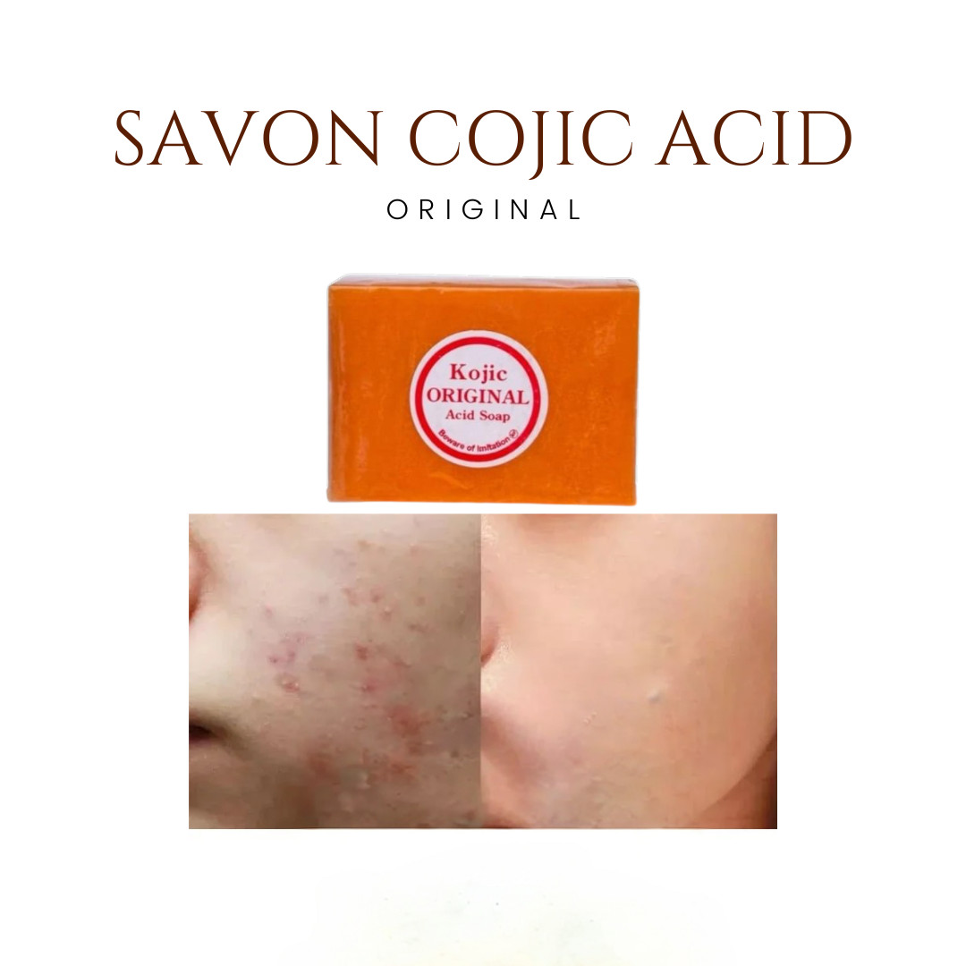 Savon au kojic original soin eclaircissant anti-imperfections corps visage 3x135g