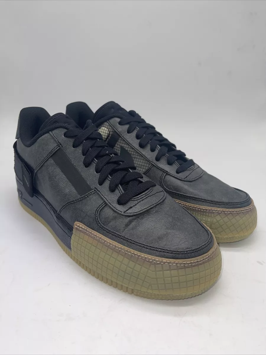 Nike Air Force 1 Type Black Gum 2020 CJ1281 001 Size 9