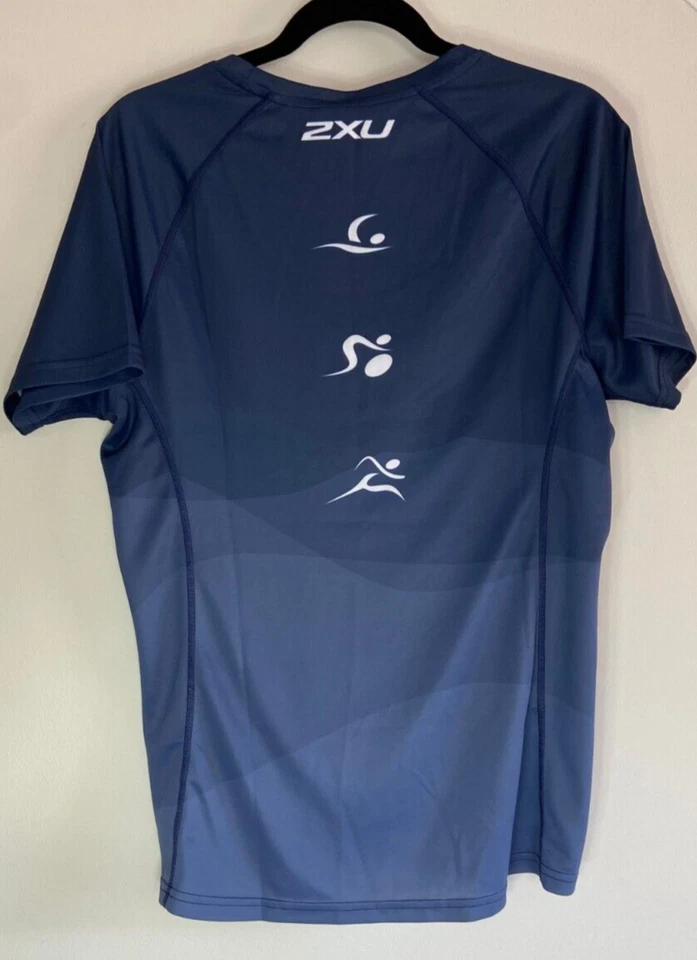 New 2XU Women Perform X Run Short Sleeved Tee USA Triathlon XL X-Large WX5703a - Изображение 2 из 3