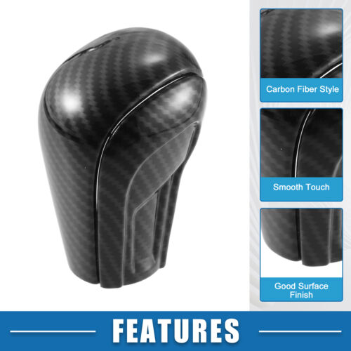 Car Gear Shift Lever Cover Shifter Head Protector Trim for Mazda 3 6 CX5 CX3 CX9 - Picture 4 of 7