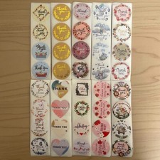 Thank you Sticker Random 4pcs from Japan