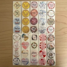 Thank you Sticker Random 4pcs from Japan