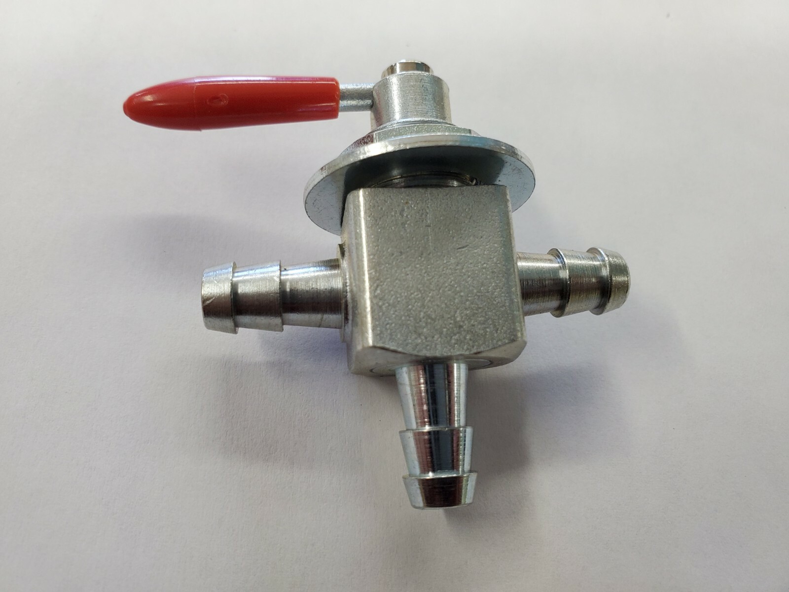 FUEL VALVE SHUT OFF FUEL TANK 1/4" THREAD 20751 3 PORT VALVE WITH