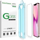 (2 Pack) amFilm iPhone 13 Mini OneTouch Glass Screen Protector (5.4", 2021)  