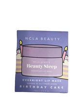 NCLA Beauty Sleep Overnight Lip Mask Birthday Cake 15 ml/0.5 fl oz Full Size NIB