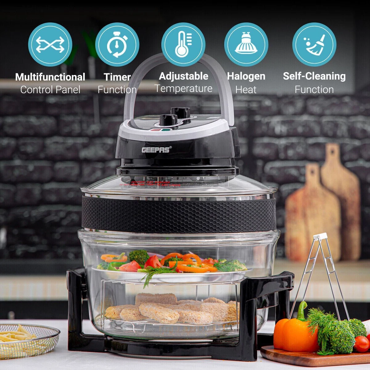 Multifunctional air Fryer, Hot air Fryer Oven, with Adjustable air