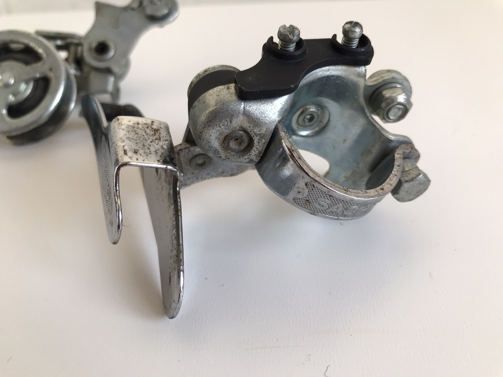 Vintage Sachs Huret Derailleur Set Front + Rear 1583/1383 24 Dents 28Teeth