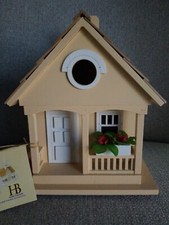 Victorian Cottage bird house by Home Bazaar (yellow, white or sea foam)