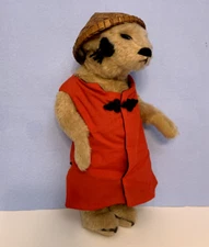 Vintage 14" Jointed Teddy Bear Chinese MAY WONG Bearly There Phil Lehner  anna