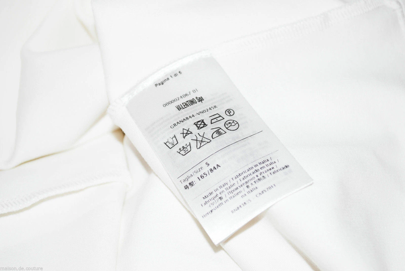 ABITO DONNA ROSSO VALENTINO BIANCO NERO ELEGANTE TAGLIA SMALL