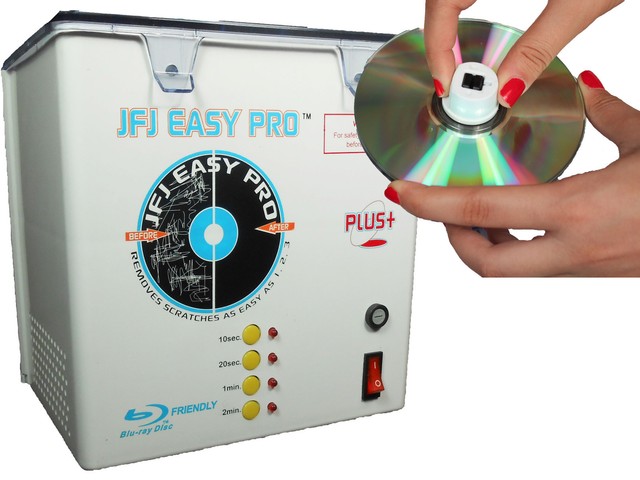 JFJ Easy Pro Disc Cleaner And Repair System CD DVD Video Games EBay