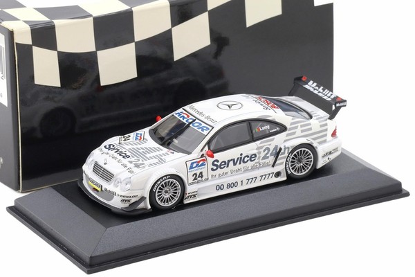 1:43 Minichamps Mercedes CLK DTM 2000 Team Rosberg Service 24H P.Lamy #24-image
