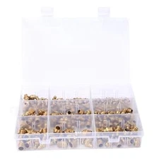 Drive in Grease Fitting Nipple 160pcs Grease Nipple Grease Zerk Nipple Fitting
