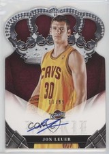 2012-13 Panini Preferred Rookie Crown Royale Signatures 11/99 Jon Leuer Auto 0q3