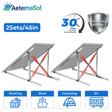 2 Sets Solar Panel Brackets 45in Tilt Mount R...