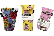 New Snoopy Peanuts Glasses Case Sleeve Sunglasses Storage Soft Protector Puff