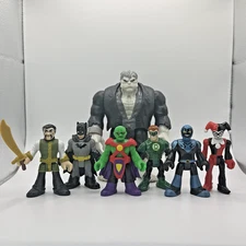 Fisher-Price Imaginext DC 7 Pack: Grundy Ghul Martian Beetle Quinn Latern Batman