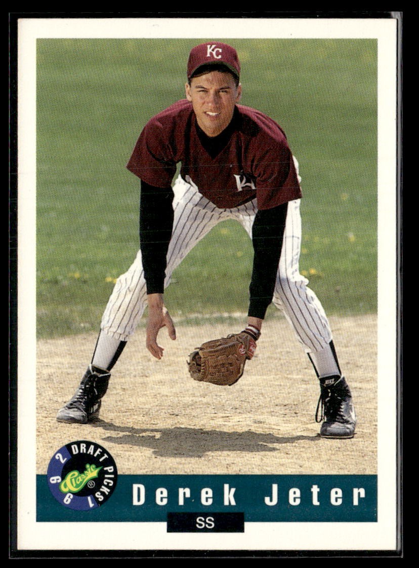 1992 Classic Draft Picks #6 Derek Jeter - NM/MT+