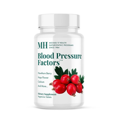 #ad MICHAELS NATUROPATHIC Blood Pressure Factors 180 CT $73.57