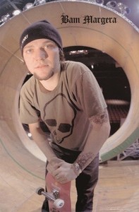 Poster: BAM MARGERA "SKATEBOARD " 2006 VS Internat'l #3471(23x35)Jack Ass Movie