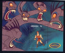 👉 DISNEY 🔴GRENADA🔵SHEET SHEET -NEW INTEGRAL RUBBER MNH**🔵PERFECT2