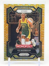 Ezi Magbegor 2024 Prizm Monopoly WNBA Gold Millionaire Shimmer #8 SN #/500